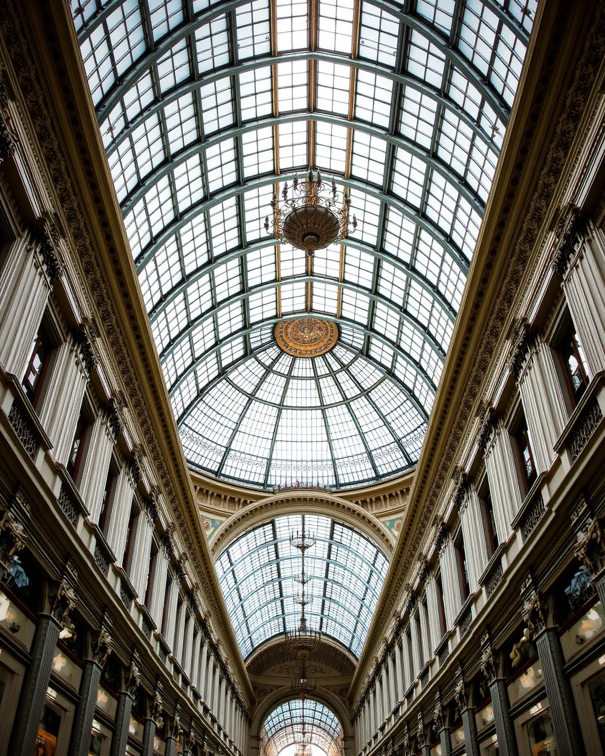 Galleria Vittorio Emanuele II glass ceiling
